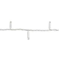 Гирлянда светодиодная ULD-F90PRO S5M-050/SWK WW 5м без вилки статическое свечение соединяемая 50 светодиодов тепл. бел. свет (2400К) IP67 провод бел. Uniel UL-00013245