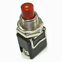 Кнопочный переключатель RUICHI PBS-13B, OFF-ON, красный | код 56992 | Ruichi