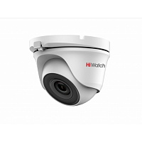 Видеокамера HD-TVI 1Мп уличная купольная с EXIR-подсветкой до 20м (DS-T123 (2.8 mm) | код 300612184 | HiWatch