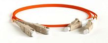 Патч-корд оптический TWT, PVC, дуплексный, LC/PC-SC/PC, MM 50/125, 5.0 м | код TWT-2LC-2SC/OM2-5.0 | TWT
