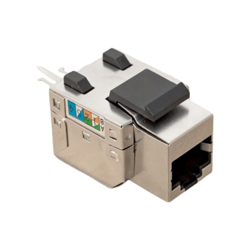 Модуль Keystone Jack RJ-45(8P8C), FTP экранированный, CAT 6, тип 90 градусов REXANT PRO | код 02-0272 | REXANT