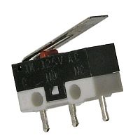 Микропереключатель с рычагом RUICHI DM1-01P-30, ON-(ON) SPDT, 1 A, 125 В | код 64468 | Ruichi