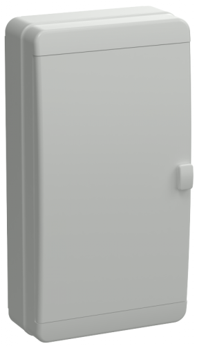 TEKFOR Корпус пласт. КМПн-36 IP65 сер. непрозр. дверь IEK | код TF5-KP73-N-36-65-K03-K03 | IEK