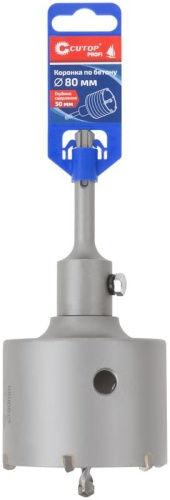 Коронка по бетону SDS Plus, 80 мм, Profi | код 43-880 | FIT фото 3 Коронка по бетону SDS Plus, 80 мм, Profi | код 43-880 | FIT фото 3