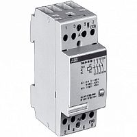 Модульный контактор ESB24 4P 24А 400/12В AC/DC | код. GHE3291102R1004 | ABB