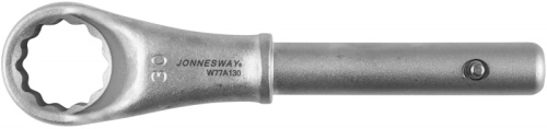 W77A130 Ключ накидной усиленный, 30 мм, d18.5/200 мм | код W77A130 | JONNESWAY