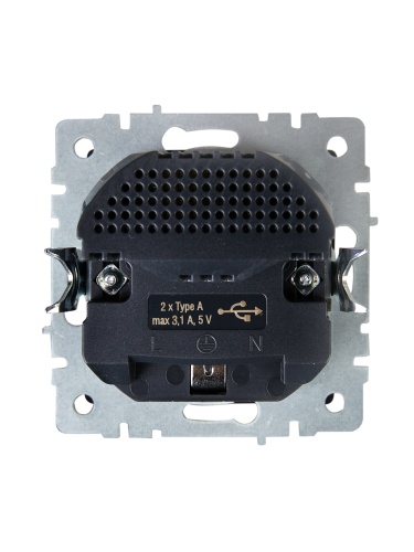 BRITE Роз. с з/к/ш 16А с USB A+A 3,1А РЮш10-2-БрЖ жемч. IEK | код BR-R14-16-U21-D31-K36 | IEK фото 4 BRITE Роз. с з/к/ш 16А с USB A+A 3,1А РЮш10-2-БрЖ жемч. IEK | код BR-R14-16-U21-D31-K36 | IEK фото 4