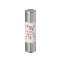 Вставка плавкая цилиндр. RS16, 50A, 690VAC, 50kA, 14х51mm, тип aR | код RS16-50AR | CHFE