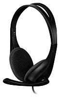 Наушники с микрофоном A4Tech HU-9 черный 1.8м накладные USB оголовье (HU-9 (BLACK)) | код 1530266 | A4TECH