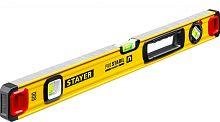 Уровень Stayer 3480-060 пузырьковый 3глаз. магнит. желтый | код 1918686 | STAYER