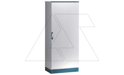 Щит EMOX моноблочный 2000x800x500мм (ВxШxГ) с монтажной панелью, RAL7035, IP66 | код EMOX-082005PR | ETA