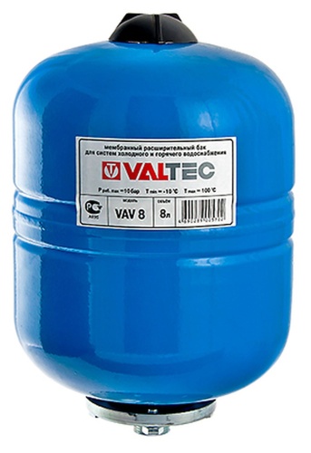 Бак расш. для ГВС и ХВС 24л. СИНИЙ | код. VT.AV.B.060024 | VALTEC