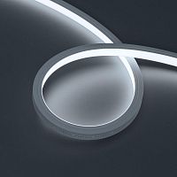 Лента светодиодная MOONLIGHT-TOP-X320-13х12mm 24V White 6000К 5Вт/м IP67 sauna wire x2 вывод вниз герметичная (уп.15м) Arlight 051135