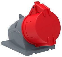 Розетка стационарная ССИ-125 32А-6ч/200/346-240/415В 3Р+РЕ+N IP44 MAGNUM | код. PSN12-032-5 | IEK