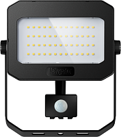 Прожектор светодиодный 95 200 NFL-05-50-4K-BL-D110-SNR-LED 50Вт 4000К IP65 6250лм с ИК датчиком движения черн. NAVIGATOR 95200