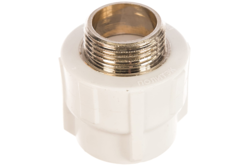 Муфта полипропиленовая PPR комбинированная НР под ключ 32х1' | код 9000003201к | Политэк