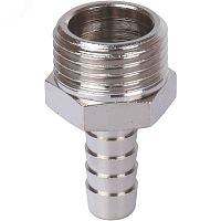 Штуцер НР никелированный 1/2'x10 | код SFT-0067-001210 | STOUT