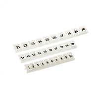 Маркировка для клемм, ширина 6 мм, от 71 до 80, вертикальная ориентация | код NUPUTUK-6-71-80V | DKC