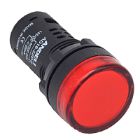 Световой индикатор AD16-22DS(LED)матрица d22мм красный 220В AC (ANDELI) | код ADL10-143 | ANDELI