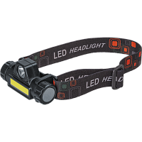 Фонарь светодиодный NPT-H25-ACCU 5Вт CREE LED+3Вт COB LED аккумуляторный налобный | код 23806 | Navigator Group