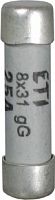 Предохранитель CH 8x32 aM 25A 400V | код 002611013 | ETI