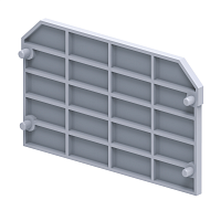 Крышка концевая для клеммы проходной OptiClip EPCMC2-2-QUATTRO-серый | код 289807 | КЭАЗ