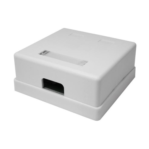 Розетка компьютерная 8P8C (RJ-45) UTP Cat5e 2 порта (DIY упак.) | код 10-0309-1 | SUPRLAN фото 2 Розетка компьютерная 8P8C (RJ-45) UTP Cat5e 2 порта (DIY упак.) | код 10-0309-1 | SUPRLAN фото 2