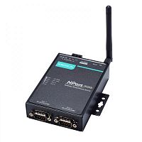 Сервер NPort W2250A-T-EU 2 Port Wireless Device Server, 3-in-1, 802.11a/b/g/n WLAN, 12-48 VDC, t:-40/+75, без адаптера питания | код 00-06078150 | MOXA