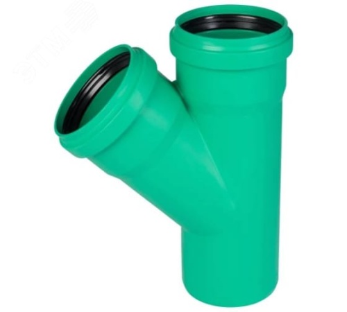 Тройник ливневой канализации 200/200х45 град. | код 772660 | Ostendorf