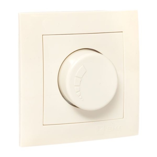 Валенсия светорегулятор 600W 220В кремовый PROxima | код EWD06-101-20 | EKF фото 3