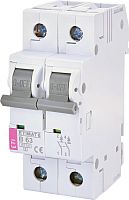 Автоматический выключатель ETIMAT 6 2p В 63А (6 kA) | код 002113522 | ETI