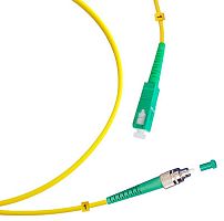 Cabeus FOP(s)-9-FC/APC-SC/APC-15m Шнур оптический simplex FC/APC-SC/APC 9/125 sm 15м LSZH | код 8238c | Cabeus