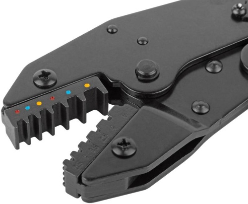 Пресс-клещи (кримпер) для обжима наконечников электропроводов с сечением 0,5-6 мм | код 60066М | FIT фото 7 Пресс-клещи (кримпер) для обжима наконечников электропроводов с сечением 0,5-6 мм | код 60066М | FIT фото 7