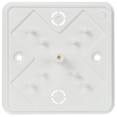 Коробка распаячная КМ для открытой проводки 75х75х28мм белая | код UKO10-075-075-028-K01-E | IEK фото 2