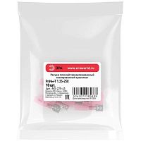 Разъем плоский термоусаживаемый РпИм-Т 1.25-250 изолированный «розетка» (упак. 10 шт.) NO-225-43 | код Б0063393 | ЭРА