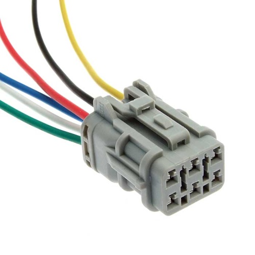 Разъём авт. соединитель RUICHI DJ7061-1.8-21 (18AWG 200 мм), 12/ 24 (DC) В | код 99772 | Ruichi