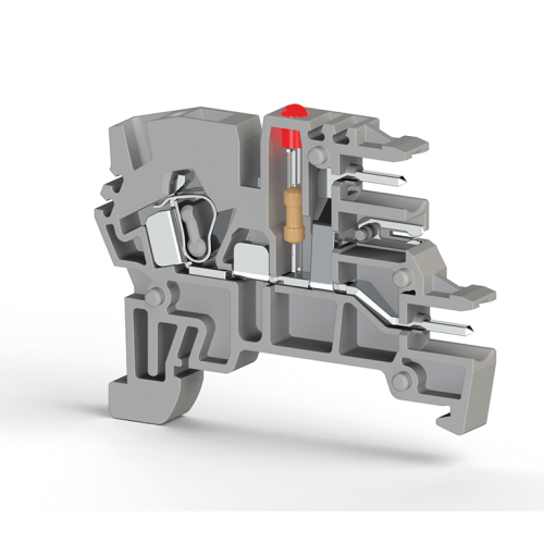 364 074, Клеммник пружинный с 2-х ряд. разъёмом, с индикацией 110 VAC, на DIN-рейку, 2,5 мм.кв., (серый), PCY 2,5EL | код 0.0.0.3.64074 | KLEMSAN 364 074, Клеммник пружинный с 2-х ряд. разъёмом, с индикацией 110 VAC, на DIN-рейку, 2,5 мм.кв., (серый), PCY 2,5EL | код 0.0.0.3.64074 | KLEMSAN