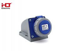 Розетка наружной установки 1132 16А 2Р+РЕ 220В-250B IP67 HLT | код 083-04-10 | HLT