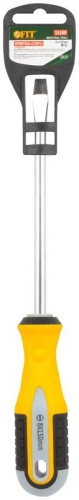 Отвертка ''Старт'', CrV сталь, прорезиненная ручка 8х150 мм SL | код 55189 | FIT фото 3