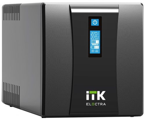ITK ELECTRA ET ИБП 1,5кВА/900Вт с АКБ 2х9AH USB Schuko | код EET-1500VA-1-002-S | ITK by IEK