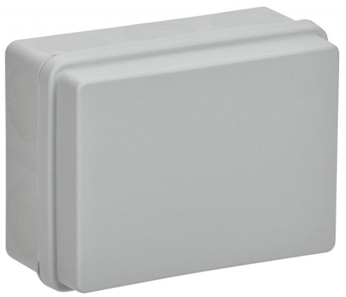 Коробка расп. КМ42441 о/п 150х110х70мм IP67 10вв. серая IEK | код UKO21-150-110-070-K41-66 | IEK