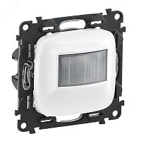 Valena ALLURE Датчик движения 180° 250Вт без нейтрали с лицевой панелью белый | код 752770 | Legrand