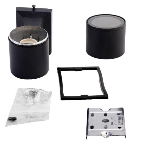 Светильник уличный фасадный металлический IP54 LGU10-02 C02 черн. Camelion 15387 фото 8