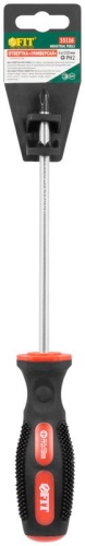 Отвертка "Универсал" CrV сталь прорезинен. ручка Профи 6х150мм РН2 FIT 55116 фото 3 Отвертка "Универсал" CrV сталь прорезинен. ручка Профи 6х150мм РН2 FIT 55116 фото 3