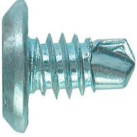 Саморез металл/металл 3.9х11 острый цинк 500 шт | код screw-MM-3,9x11zn-506 | ЭТМ-Крепеж