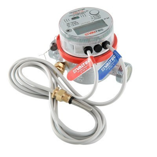 Теплосчетчик квартирный, с тахометрическим расходомером, RS-485 (на обратный тр.) 2,5 м3/час | код. VHM-T-20/2,5-С-О | VALTEC