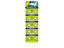 Батарейка дисковая щелочная Ergolux AG 3 BL-10 (AG3-BP10, LR41 /LR736 /192 /392 батарейка для часов) | код 14314 | ERGOLUX