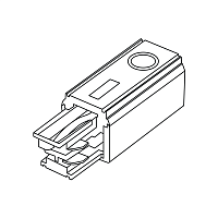 Заглушка End feed TF left black СТ 4909001160