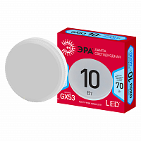 Лампа светодиодная RED LINE LED GX-10W-840-GX53 R GX53 10Вт таблетка нейтральный белый свет | код Б0050605 | ЭРА