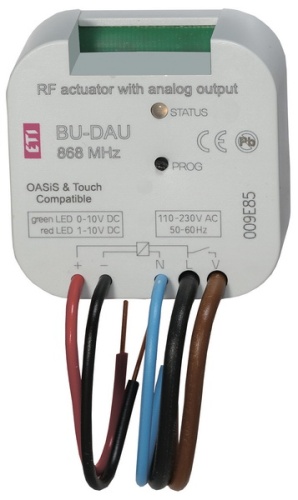 Модуль управления аналоговым выходом 0 (1) - 10V BU-DAU | код 002471914 | ETI